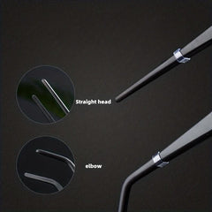 Stainless Steel Reptile Feeding Tweezers for Climbing Pet