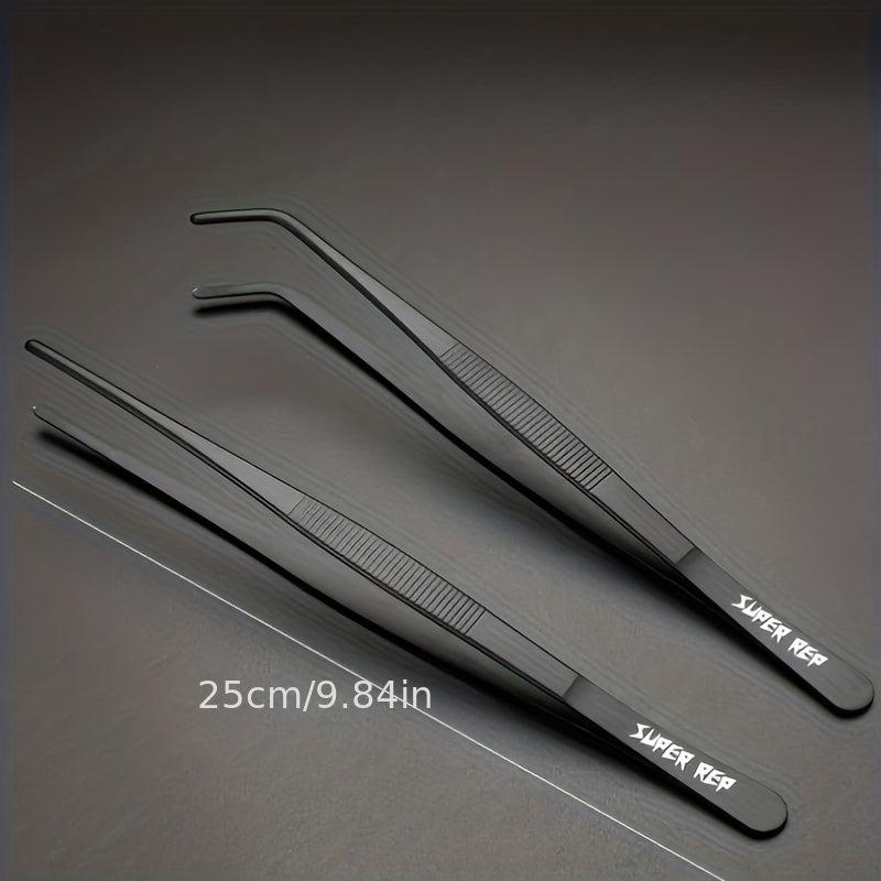 Stainless Steel Reptile Feeding Tweezers for Climbing Pet