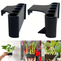 Aquarium Plant Holder Hang Decorative Aquatic Plants Fish Tank