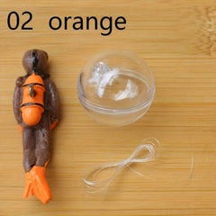 Mini Diver Model Fish Tank Ornaments Resin Decor