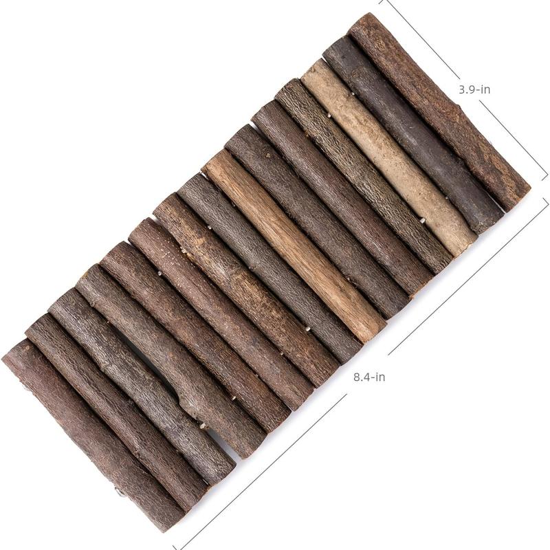 2 Pack Wooden Ladder Bridge for Small Pets
