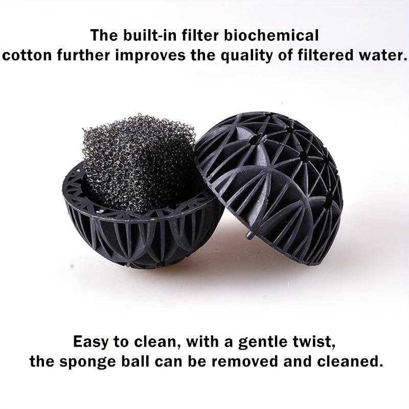 10PCS Biological Porous Filter Biochemical Ball Filter Medium