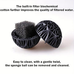 10PCS Biological Porous Filter Biochemical Ball Filter Medium