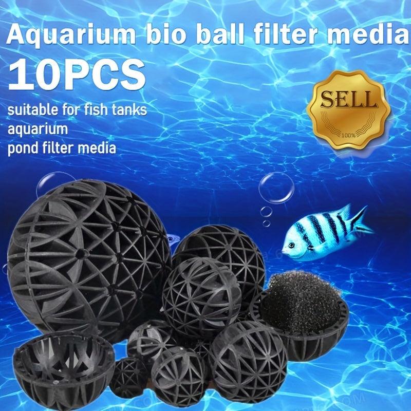 10PCS Biological Porous Filter Biochemical Ball Filter Medium