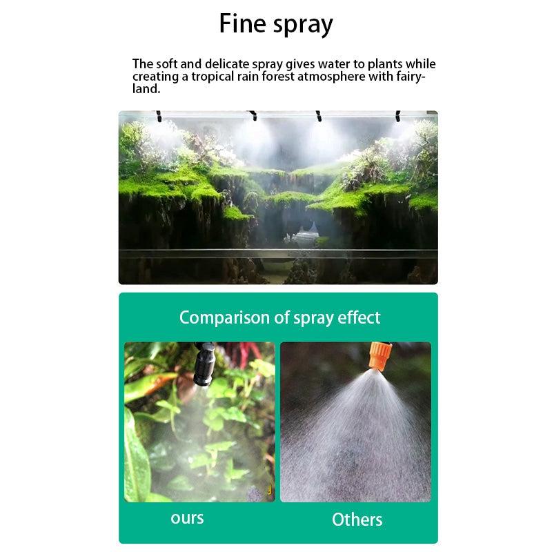 Reptile Terrarium Atomization Nozzle for Rainforest Landscape