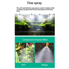Reptile Terrarium Atomization Nozzle for Rainforest Landscape