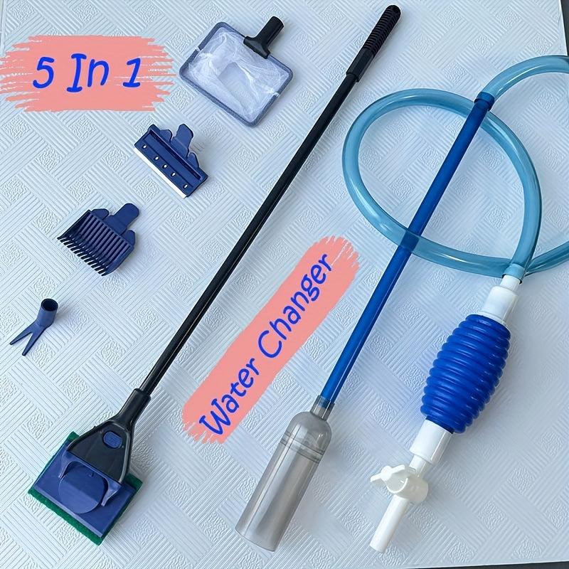 5-in-1 Aquarium Cleaning Kit & Water Changer