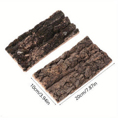 Natural Cork Bark Reptile Habitat Lizard Hide Climbing Tree Bark