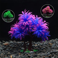 Artificial Aquarium Plants Green Water Ornaments Low Maintenance Aquarium Grass