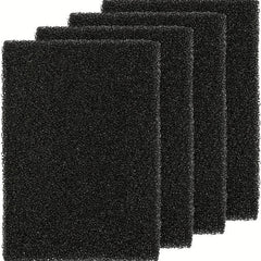 4pcs Aquarium Bio Sponge Filter Media Pad Fish Tank Foam 5.19x2.56x0