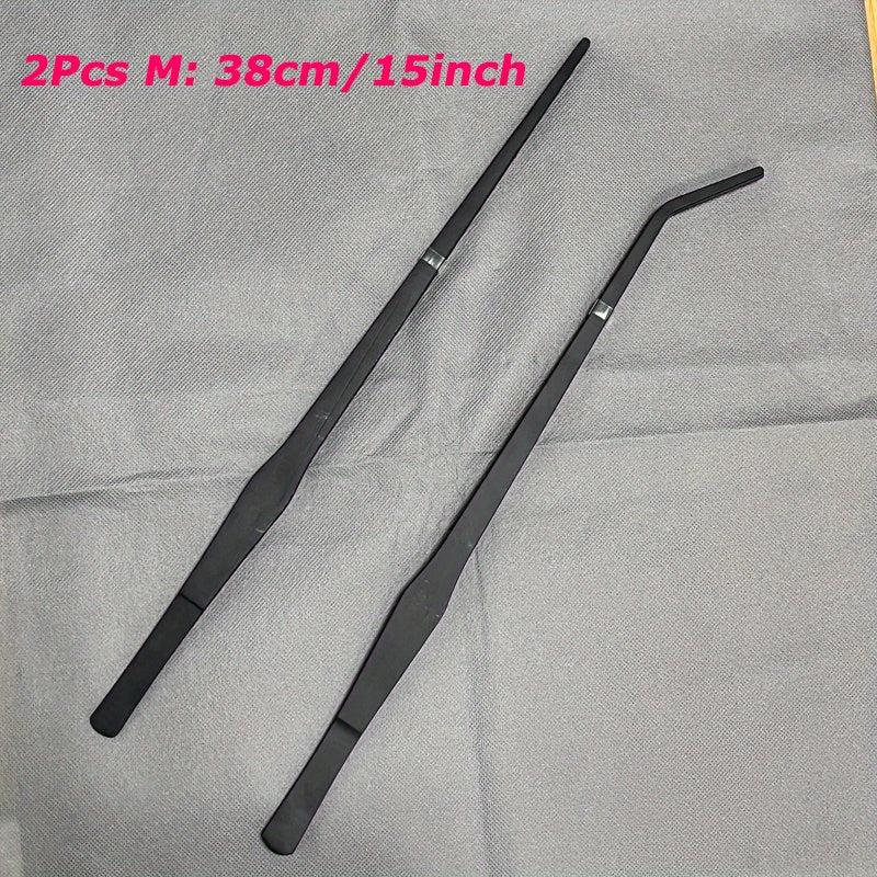 2PCS Stainless Steel Aquarium Tweezers Feeding Tong