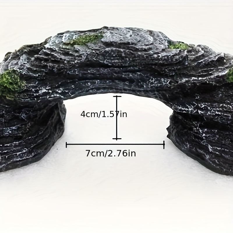 Turtle Basking Platform Fish Tank Decor Tortoise Resting Rock