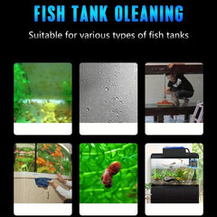 Fish Tank Magnetic Brush Algae Scraper Cleaner Aquarium Cleaning Brush