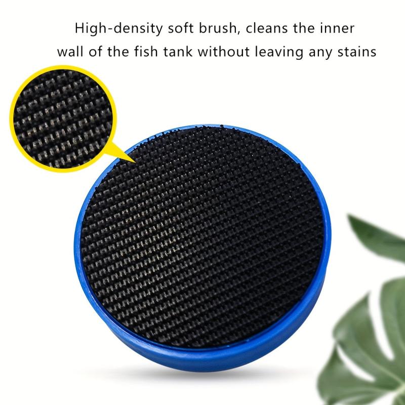 Fish Tank Magnetic Brush Algae Scraper Cleaner Aquarium Cleaning Brush