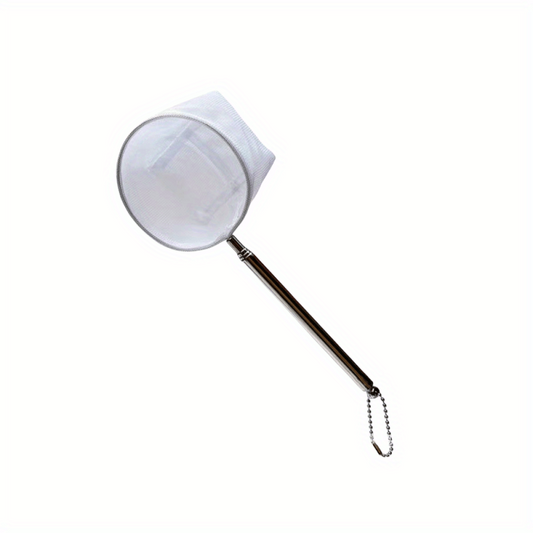 Stainless Steel Retractable Fish Net for Small Fish & Shrimp in Aquariums