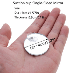 Betta Exercise Mirror Fish Tank Round Mirror For Betta Training