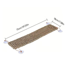 Bearded Dragon Hammock Lizard Lounger with Suction Cup