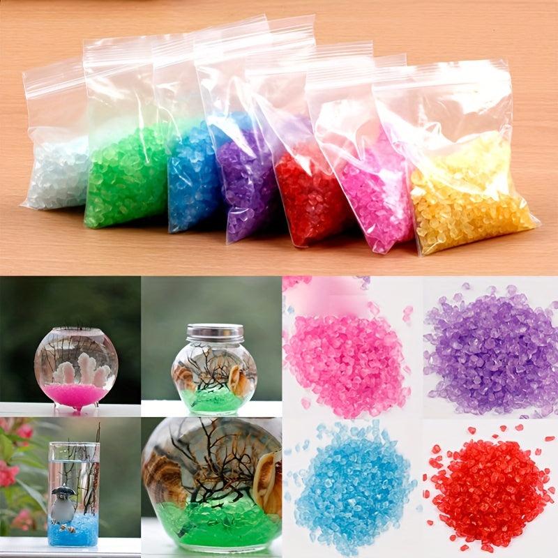 2pcs 100g Sea Bath Ball Glass Stones Fish Tank Landscaping