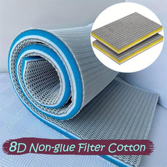 Aquarium Filter Floss 8D Fish Tank Filter Cotton Fish Tank Accessories