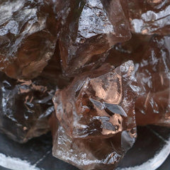 Natural Smoky Quartz Stones for Pet Aquariums, Bonsai & DIY Landscaping