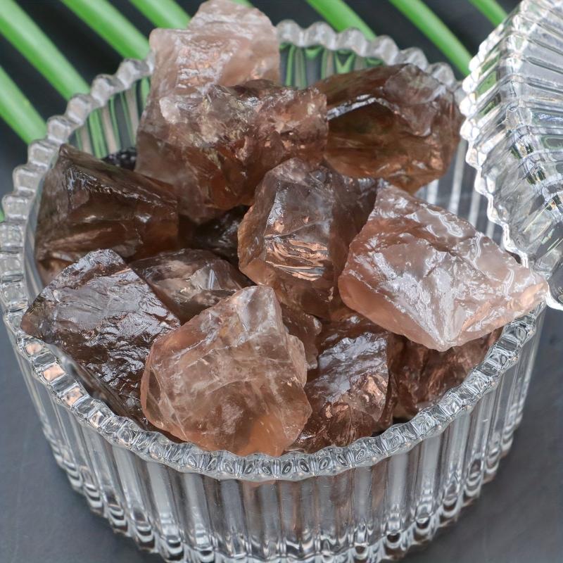 Natural Smoky Quartz Stones for Pet Aquariums, Bonsai & DIY Landscaping