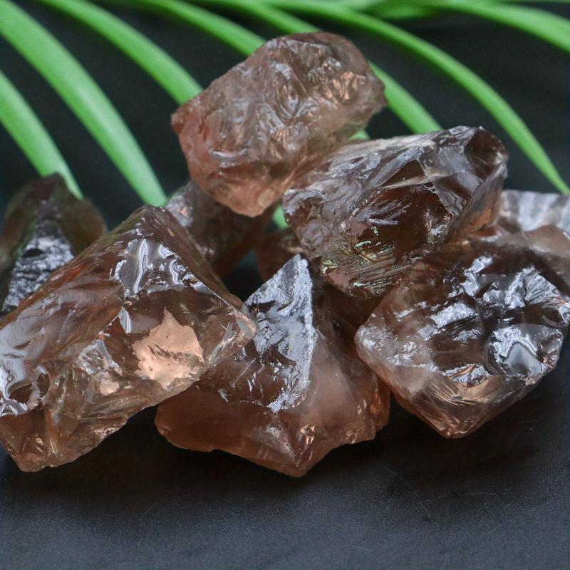 Natural Smoky Quartz Stones for Pet Aquariums, Bonsai & DIY Landscaping