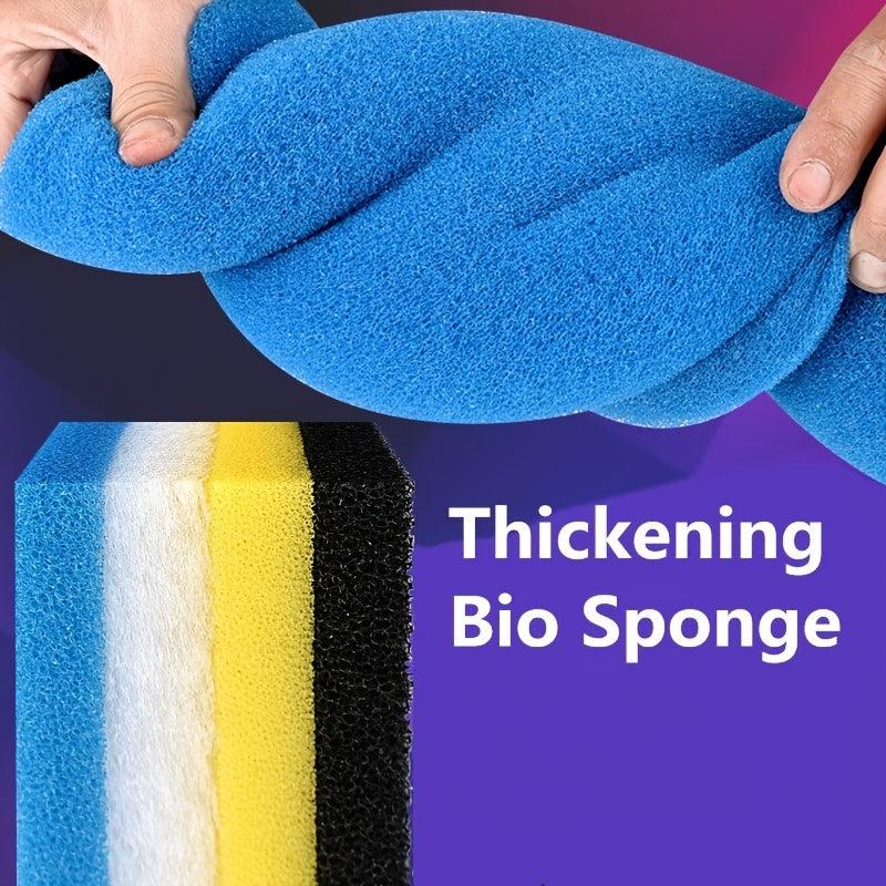 Aquarium Bio Sponge Foam Filter Media Pad for Fish Tank Cleaning