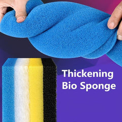 Aquarium Bio Sponge Foam Filter Media Pad for Fish Tank Cleaning