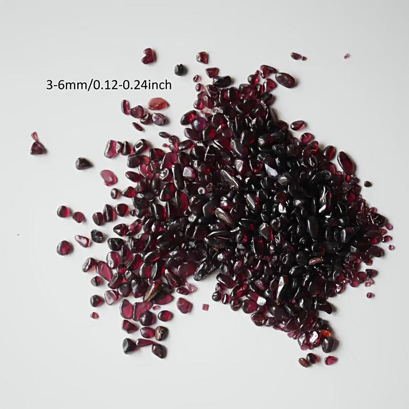 Natural Garnet Crushed Stones for Aquarium Decoration DIY Landscaping