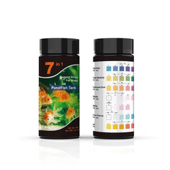 7-in-1 Aquarium Water Test Strips for Fish Tanks
