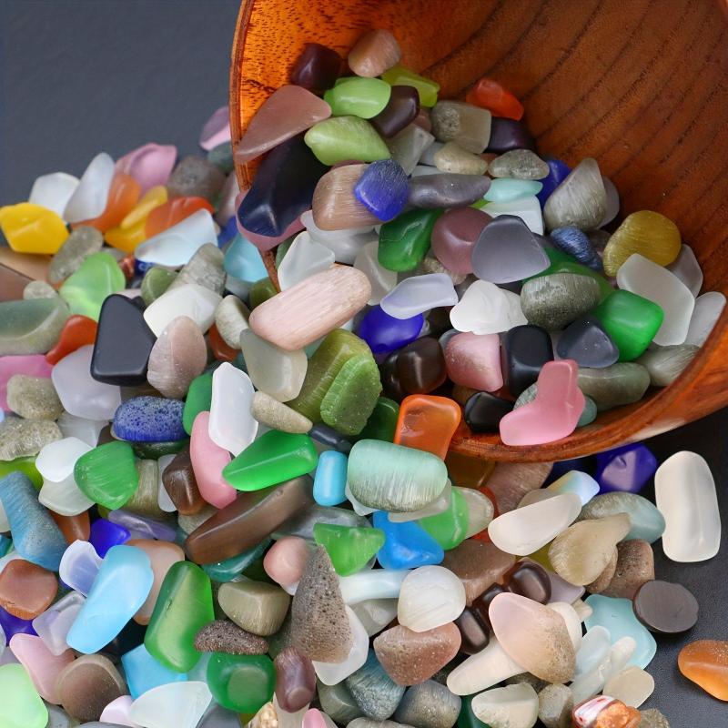 Opal Quartz Crystal Stones for Fish Tank Decor