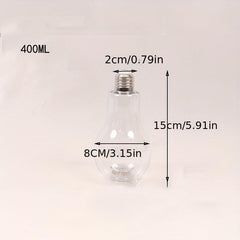 Micro Landscape Aquarium Betta Fish Bottle Light Bulb Shape Durable Plastic