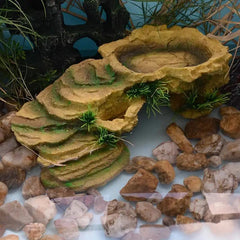 Turtle Basking Platform Resin Dock & Hiding Cave