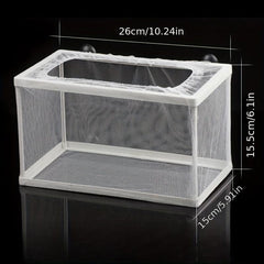 Fish Tank Isolation Net Hatching Box Aquarium Fish Incubator