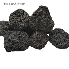Red Porous Volcanic Stone Diffuser Stone Aquarium Decorative Stone