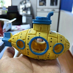 Submarine Fish Tank Ornament Decor