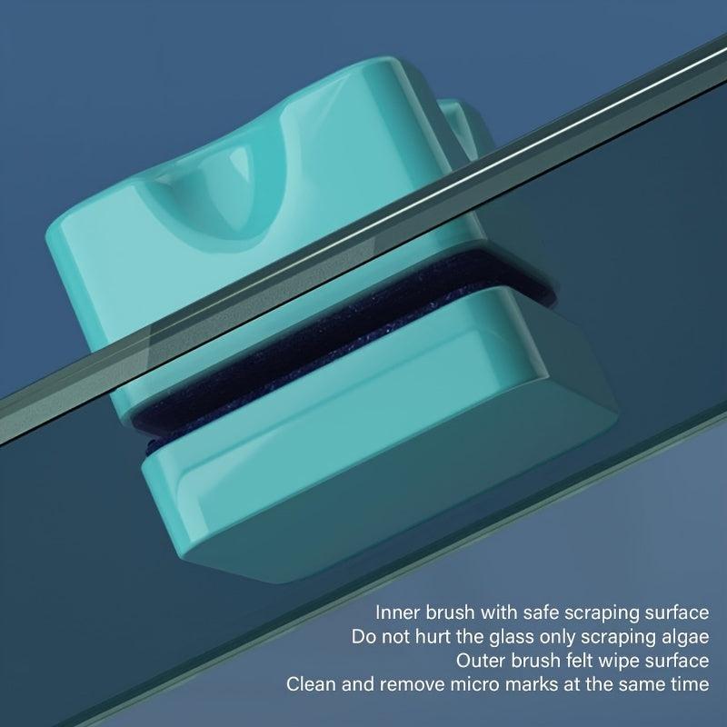 Mini Fish Tank Magnetic Brush Double Sided Cleaning