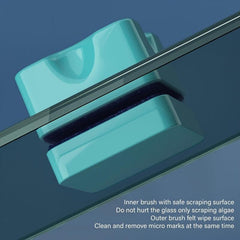 Mini Fish Tank Magnetic Brush Double Sided Cleaning