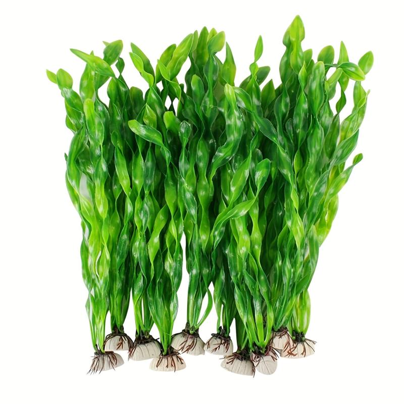 5pcs Artificial Seaweed Water Plants Plastic Aquatic Grass Fish Tank Decor