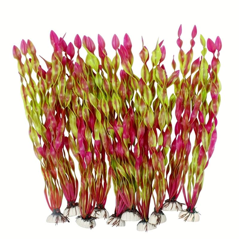 5pcs Artificial Seaweed Water Plants Plastic Aquatic Grass Fish Tank Decor
