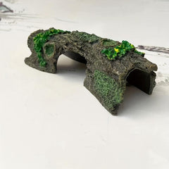 Resin Tree Trunk Cave Ornament Aquarium Hideout