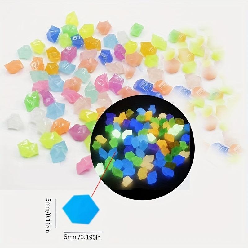 Luminous Decorative Stone Potted Vase Fish Tank Micro Landscape Landscaping