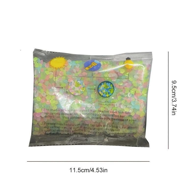 Luminous Decorative Stone Potted Vase Fish Tank Micro Landscape Landscaping