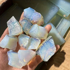1oz 3oz Natural Opal Crystal Stone Healing Aromatherapy Diffuser Stones