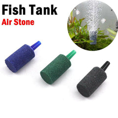 Aquarium Air Stone Cylinder for Fish Tank - Bubble Release Stone