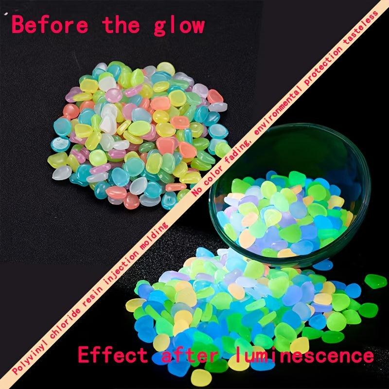 Aquarium Landscape Fluorescent Small Gravel Decorative Stone