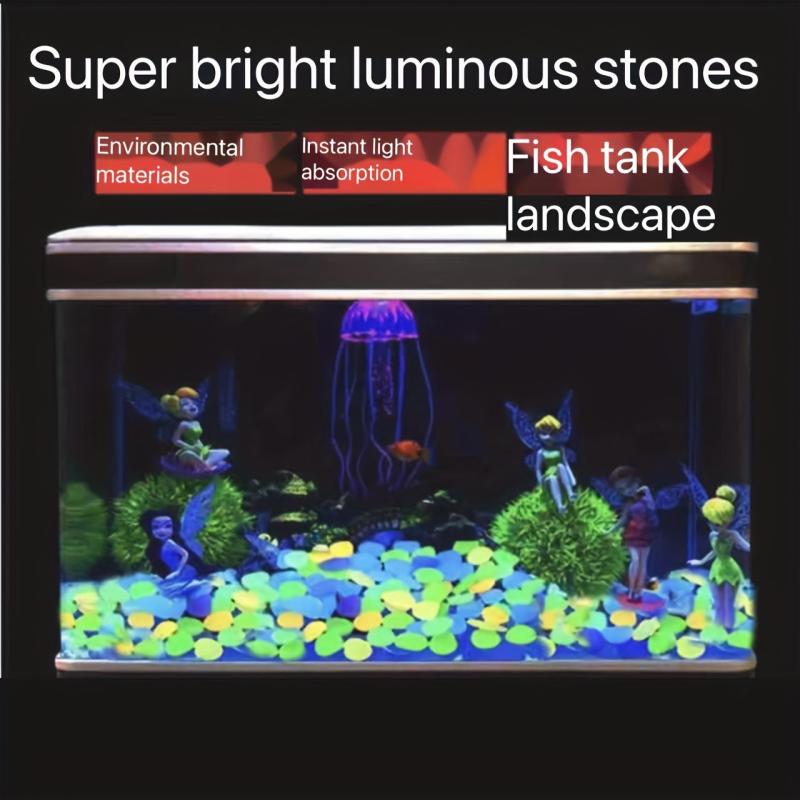 Aquarium Landscape Fluorescent Small Gravel Decorative Stone