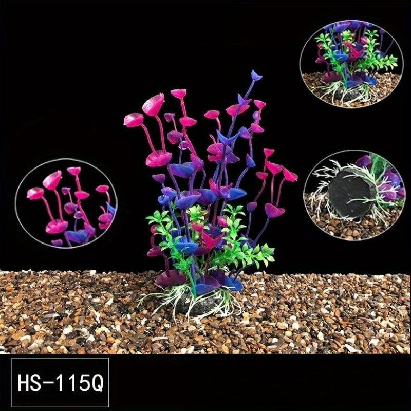 Plastic Artificial Water Plants Fish Tank Decoration Ornament