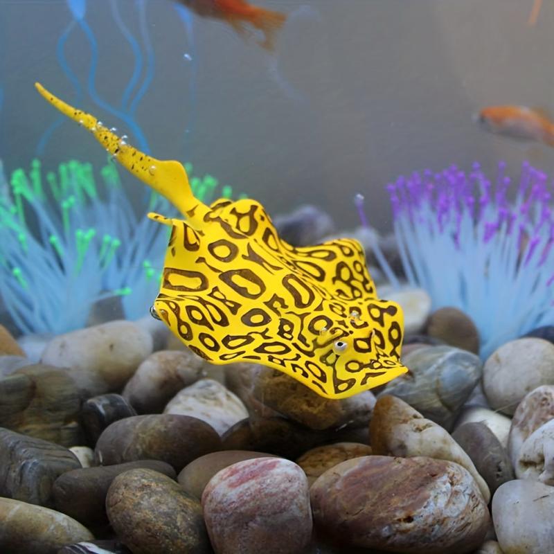 Silicone Artificial Fish Aquarium Decoration with Magical Glow