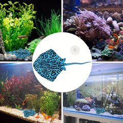 Silicone Artificial Fish Aquarium Decoration with Magical Glow